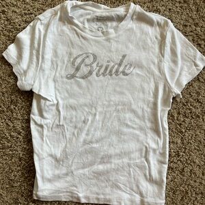 White Bride Short Sleeve Tee